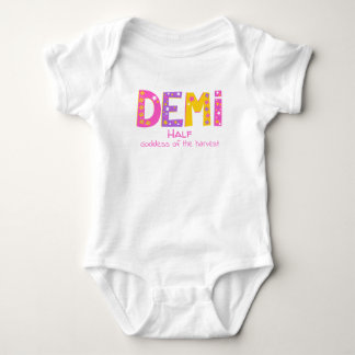 Body Para Bebê Demi girls name meaning pink purple flower stars