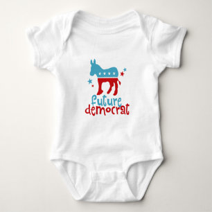 Body Para Bebê Democrata futura