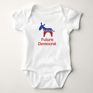 Body Para Bebê Democrata futura