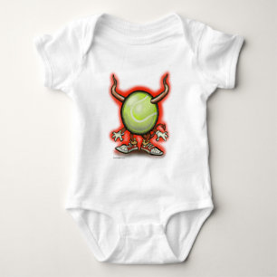 Body Para Bebê Demônio tênis