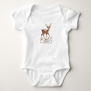 Body Para Bebê Denominação Personalizada de Água de Cerveja Woodl