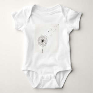 Body Para Bebê Dente-de-leão
