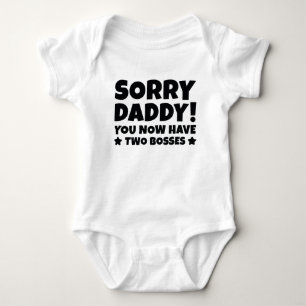Body Para Bebê Desculpe Pai