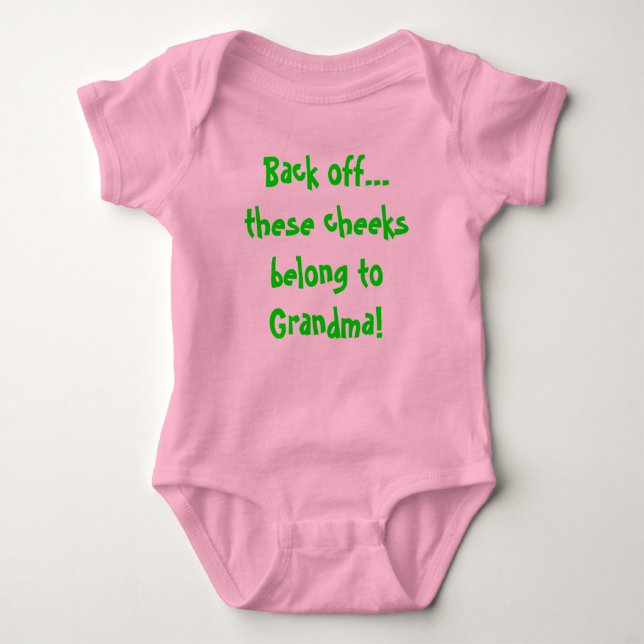 Body Para Bebê Desembarace… destes mordentes pertencem à avó! (Frente)