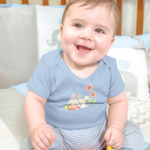 Body Para Bebê Desenhar De Coelho Com Cartolina