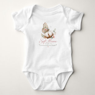 Body Para Bebê Desenho de Flor de Algodão