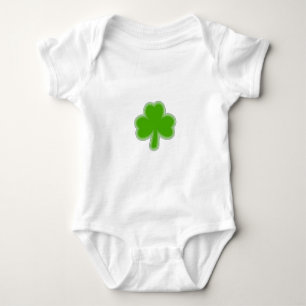 Body Para Bebê Desenho de Shamrock de São Patrick