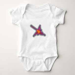 Body Para Bebê Desenho do Peru de Nazca Hummingbird