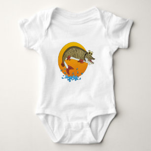 Body Para Bebê Desenhos animados Muskie