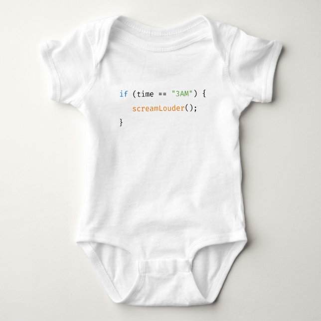 Body Para Bebê Desenvolvedor Bebê Divertido Código Programador (Frente)