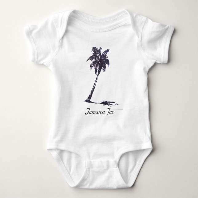 Body Para Bebê Desgaste de Jac do bebê (Frente)