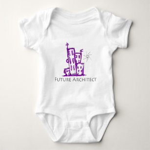 Body Para Bebê Design bonito do arquiteto futuro!