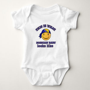 Body Para Bebê Design bosniano do bebê