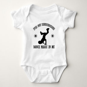 Body Para Bebê Design da dança de Breakdance
