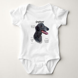 Body Para Bebê Design da história do galgo