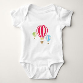 Body Para Bebê Design de Balões de Ar Quente