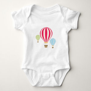 Body Para Bebê Design de Balões de Ar Quente