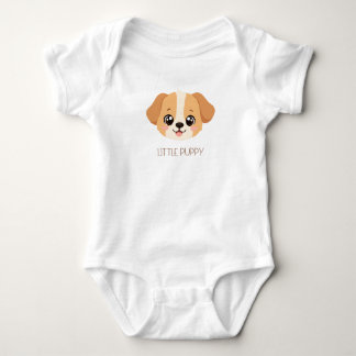 Body Para Bebê Design de Bebê Cachorrinho Fofo