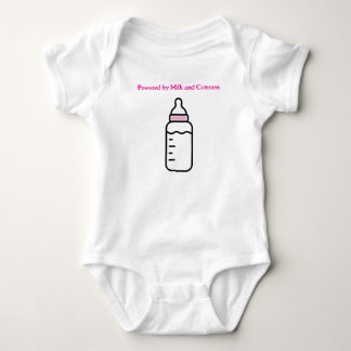 Body Para Bebê Design de Bebê Fofo Amante de Leite