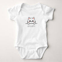 Design de Bebê Fofo Little Kitty