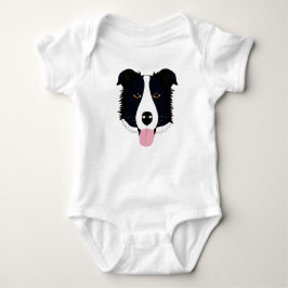 Body Para Bebê Design de cão bonito. roupa de bebê