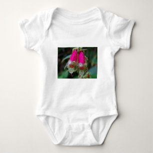 Body Para Bebê Design de Flor Leopardo