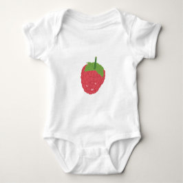Body Para Bebê Design de Fruta de framboesa