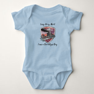 Body Para Bebê Design de logotipo do Brooklyn