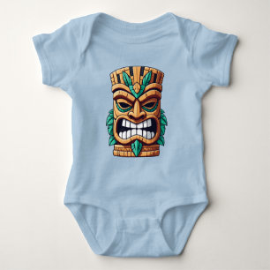 Body Para Bebê Design de máscara tribal