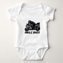 Design de motociclista do Ankle Biker de Cute Kid
