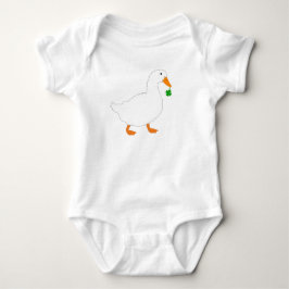 Body Para Bebê Design de pato fofo. 