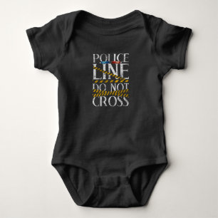 Body Para Bebê Design De Polícia Para Agentes Policiais E Legisl
