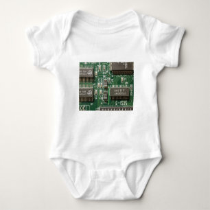 Body Para Bebê Design do conselho de circuito
