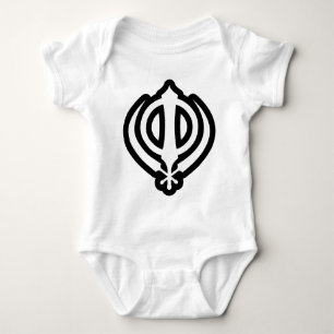 Body Para Bebê Design do Punjabi do Sikhism de Khanda Khalsa do