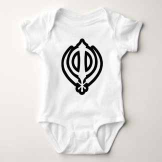 Body Para Bebê Design do Punjabi do Sikhism de Khanda Khalsa do