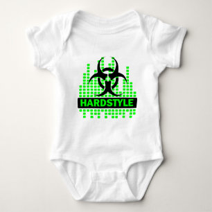 Body Para Bebê Design do ritmo de Hardstyle