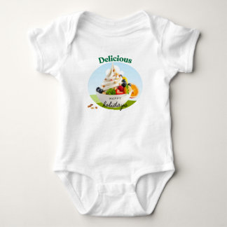 Body Para Bebê Design Fruta de naipes para bebês