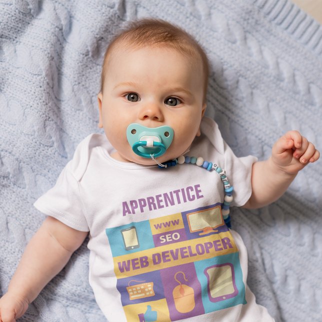 Body Para Bebê Design Icônica para desenvolvedores de web profiss (Criador carregado)