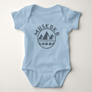 Body Para Bebê Design Muskoka - Bebê Jersey - Bodycase
