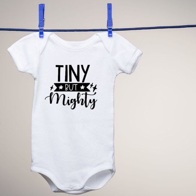 Body Para Bebê Design Pequeno Mas Poderoso (Criador carregado)