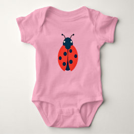 Body Para Bebê Dessin d'une coccinelle