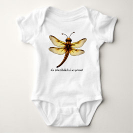 Body Para Bebê Dessin d'une libellule