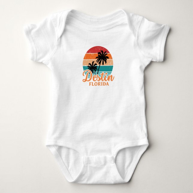 Body Para Bebê Destin Flórida (Frente)