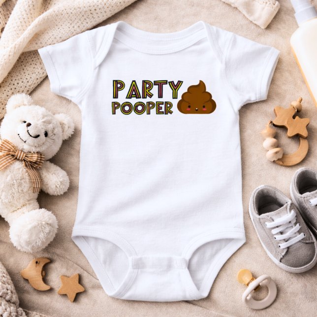 Body Para Bebê Destruidor de Festa Divertido  (Criador carregado)