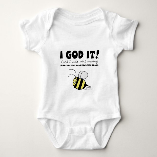 BODY PARA BEBÊ DEUS! (Frente)