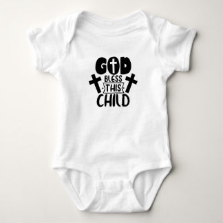 Body Para Bebê Deus abençoe Este Filho
