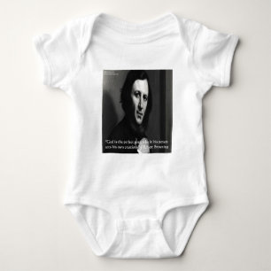 Body Para Bebê Deus é o poeta perfeito, Robert Browning