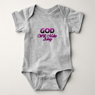 Body Para Bebê Deus vai acabar