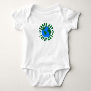 Body Para Bebê Dia da Terra todo
