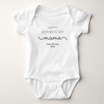Dia de as mães Feliz e Personalizada Mama Elegante